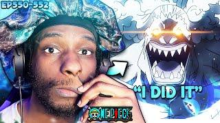 I SHOULD'VE KNOWN IT WAS THIS B**CH!!!  HORDY JONES REVEAL!! | One Piece EP's 550-552 Reaction!