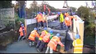 Coffee Construction - Replacement of Railway Bridge.