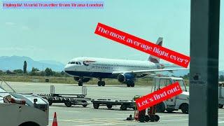 TRIP REPORT | Flying British Airways Airbus A320-232 “World Traveller” from Tirana-London (TIA-LHR)