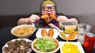 분식집 메뉴 다 시킴ㅋㅋㅋㅋ 순대, 떡볶이, 튀김, 어묵, 핫도그 먹방│Bunsik Mukbang Eatingshow