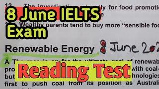 IELTS reading tips and tricks | 8June 2024 ielts exam review with reading answers | reading practice