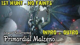 MHR Sunbreak - Primordial Malzeno 1st Hunt + Cutscenes