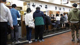 Legendary Katsudon Restaurant! The Speedy Katsudon Eatery Selling 100 Bowls in Just One Hour