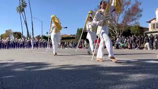 The Diamond Bar High School Marching Band at the 2022 Arcadia Festival of Bands