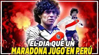 EL DIA QUE MARADONA JUGO EN PERÚ | LA HISTORIA DE LALO MARADONA