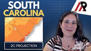 Climate Outlook: South Carolina at 2C