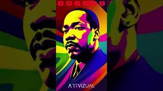 AI turn Martin Luther King into Art