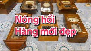 Phiên chợ 736 - Nóng hổi lô đồng hồ cổ nhiều độc lạ O …DO 62 10 Sonodo, 2 lỗ bính bong ngày 1/8