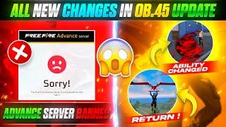 OB45 UPDATE FREE FIRE ll FREE FIRE NEW EVENT ll FREE FIRE OB45 UPDATE ll FF OB.45 UPDATE