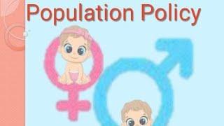 Population Policy | Explained in اردو/हिन्दी