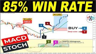  [1000 Pips/Day Trading] Best MACD & STOCHASTIC Strategy (With 1:5 Risk Reward Ratio)