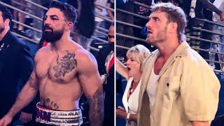 “LET’S F****** GO” MIKE PERRY & LOGAN PAUL AFTER JAKE PAUL KO WIN…