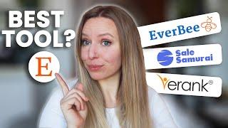 Which Etsy SEO tool is the BEST What to use for advanced Etsy Research Erank SaleSamurai or Everbee