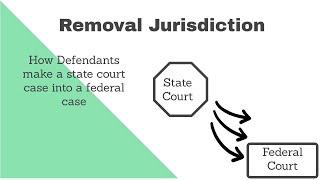 Removal Jurisdiction - Making a state case a federal case