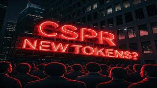 CSPR in 2025 What's Next for New Tokens?