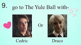 Harry Potter *Would You Rather* Edition  ‍️🪄