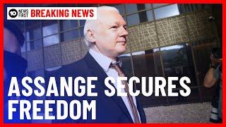 U.S. Judge Accepts Julian Assange's Guilty Plea | 10 News First