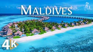 WONDERS OF MALDIVES 4K UHD • Serene Sea Views & Relaxing Waves & Calming Music