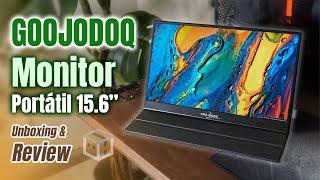 Seguro te hace falta uno, Goojodoq Monitor Portátil 15,6": Unboxing & Review !