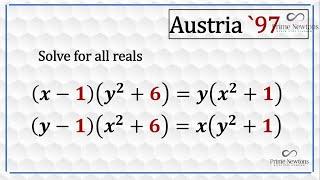 Austrian  Olympiad System of Equations