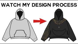 Watch Me Design A Hoodie (Screen Recorded Walkthrough)