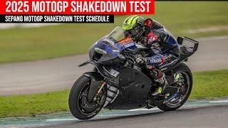 MotoGP Test Today - 2025 Sepang MotoGP Shakedown Test - Schedule