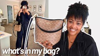 What’s In My Bag!? City Bucket Bag In Signature Canvas by Coach (Outlet) 