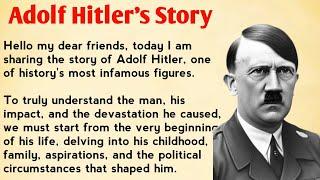 Adolf Hitler's Story || English Listening Practice  Graded Reader || Improve Your English 