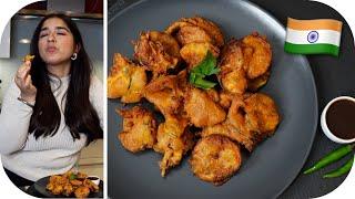 KNUSPRIGES & VEGANES PAKORA REZEPT  SUPER EINFACH & LECKER  | Sanny Kaur