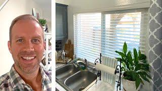 Derek's Window Treatment Story | #CordlessMovement | Chicology Faux Wood Blinds