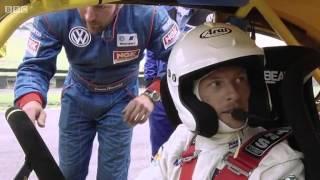Jenson Button tries his hand at Rallycross in a 600HP VW Beetle