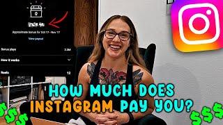 How Much INSTAGRAM Paid Me for 1MILLION VIEWS /  How to Make Money on Instagram !