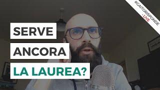 LA LAUREA SERVE ANCORA? E ALTRO... | #gaitorisponde LIVE episodio 2