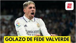 GOLAZO DE FEDERICO VALVERDE Espectacular derechazo para el 3-1 del REAL MADRID vs Sevilla | La Liga