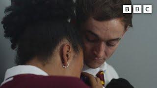 Boyfriend learns how to calm down overwhelmed girlfriend with ADHD | Waterloo Road - BBC