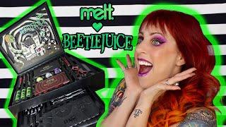 MELT x BEETLEJUICE FULL COLLECTION REVIEW  Products, swatches, tutorial & more | GlitterFallout