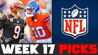 NFL WEEK 17 PICKS 2024