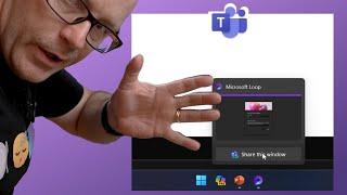 Simply switch shared windows in Microsoft Teams meetings