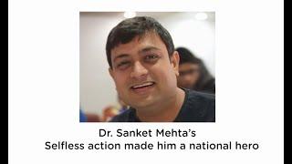 Journey of #CovidWarrior Dr Sanket Mehta | MGMHealthcare