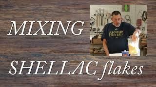 Mixing Shellac Flakes-Finishing Fundamentals    Woodturning with Sam Angelo