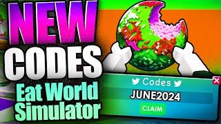 Eat World Simulator CODES - ROBLOX 2024