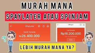 TERBARU‼️ CARA MENGHITUNG BUNGA SPAYLATER DAN SPINJAM 2023 | Mana Lebih Murah? #spaylater #spinjam