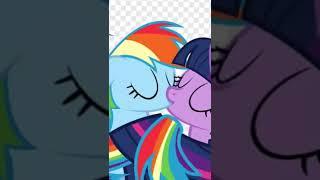 my little pony twilight sparkle e rainbow dash