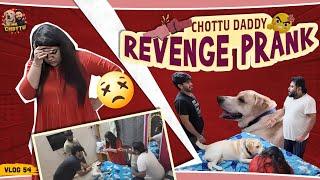 Chottu Daddy Revenge prank | Chottu Mummy பாவம் | Vlog 54 | Mr.Chottu