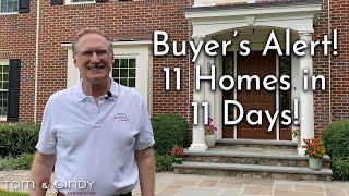 11 Homes in 11 Days: NEW Northern Virginia Real Estate | #tomandcindyhomes show episode 129