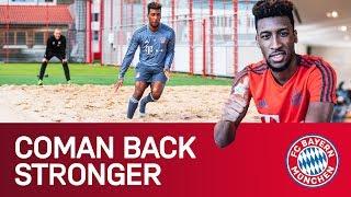 Kingsley Coman working on his Comeback! #ComanBackStronger