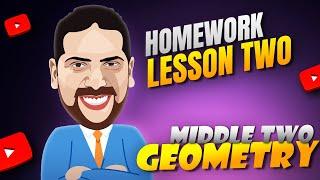 Lesson 2 Geometry |median - Right angled triangle| m2