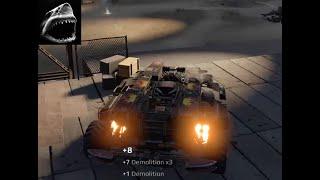 Crossout Gameplay ►5   Cockpit with 1x Incinerater and 6x Hermes [2020]