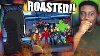 BATMAN ROASTS THE ENTIRE AVENGERS! | Batman vs Avengers Reaction!
