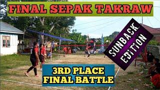 Final Sepak Takraw 2020 MAJULEA vs SEPE || 3rd Place Final Battle